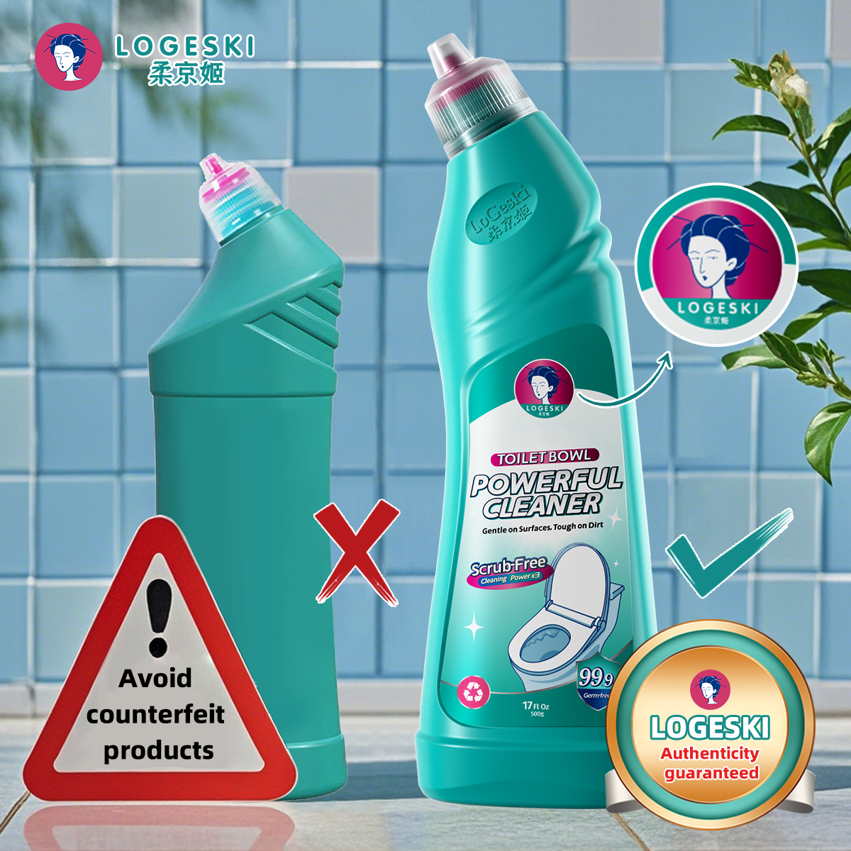 Logeski: The Pioneer and Leader of No-Scrub Toilet Cleaners – Innovation You Can Trust