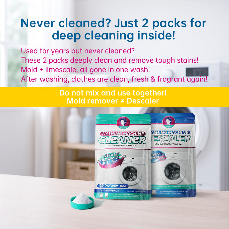 LOGESKI Washing Machine Cleaner – No Soak, Anti-Mold & Fresh