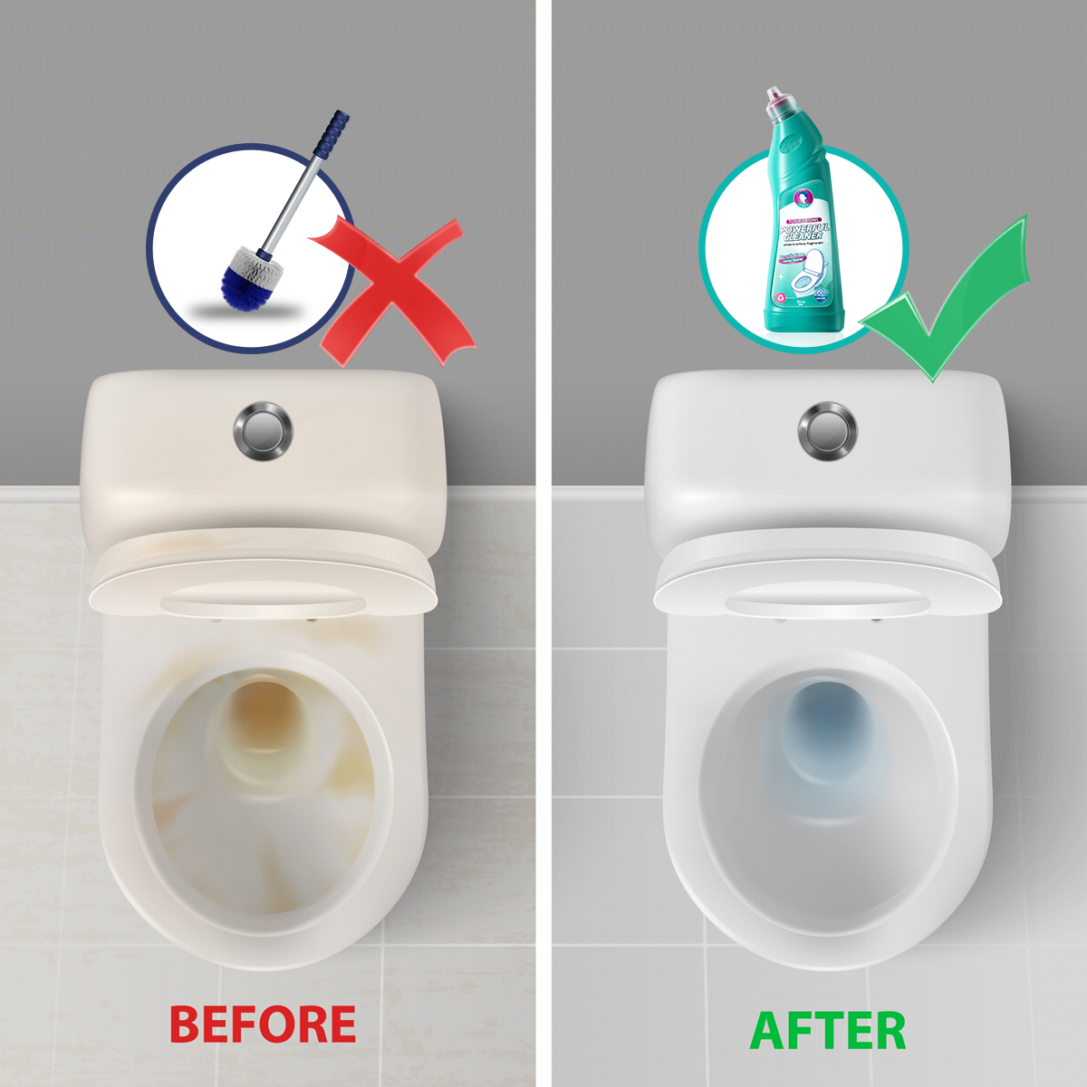 Say Goodbye to Toilet Brushes: Embrace Effortless Cleaning with Logeski