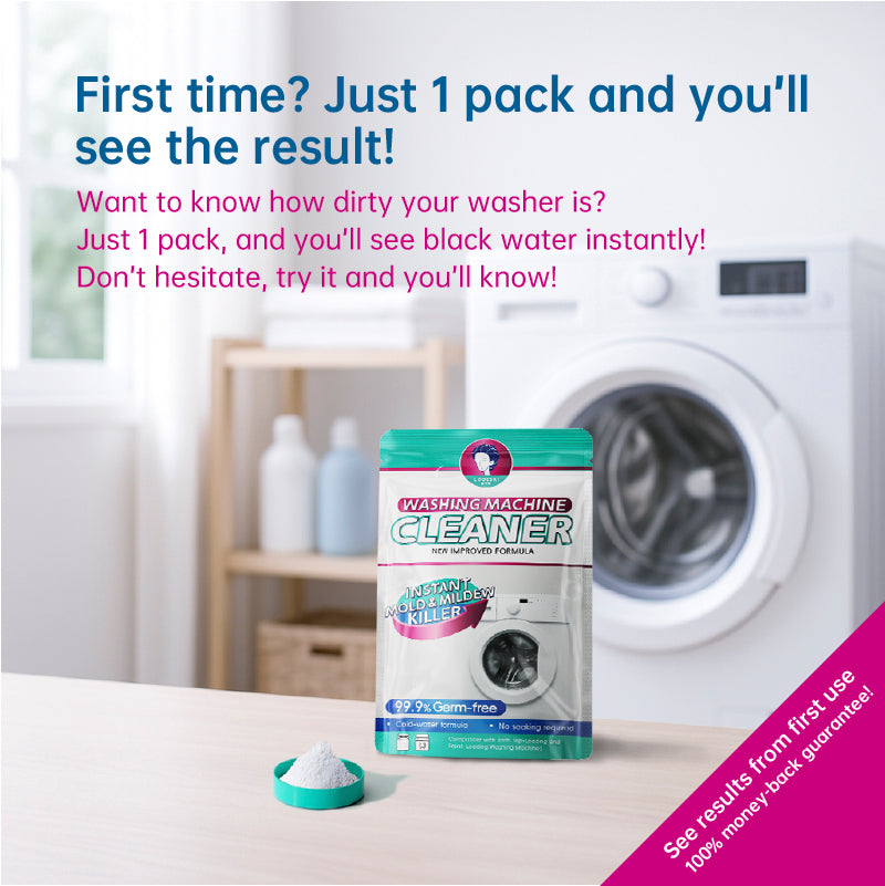 LOGESKI Washing Machine Cleaner – No Soak, Anti-Mold & Fresh
