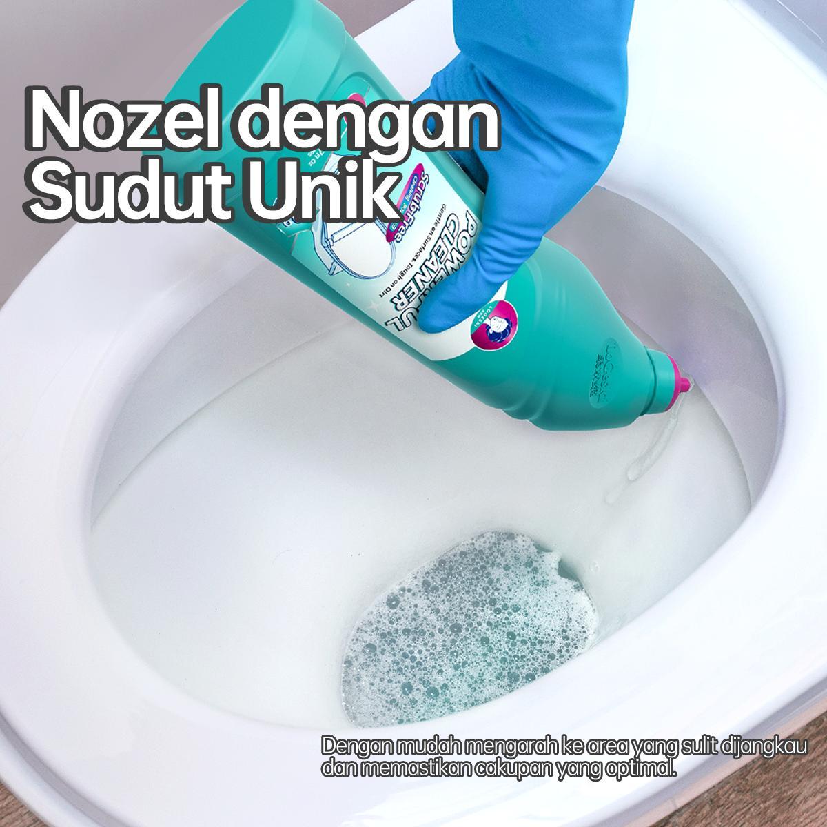 Logeski Pembersih Toilet Tanpa Sikat – Penghilang Kerak & Bau, 500 ml / 3 Botol