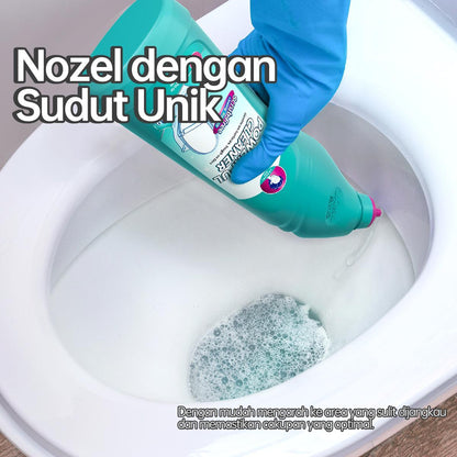 Logeski Pembersih Toilet Tanpa Sikat – Penghilang Kerak & Bau, 500 ml / 3 Botol